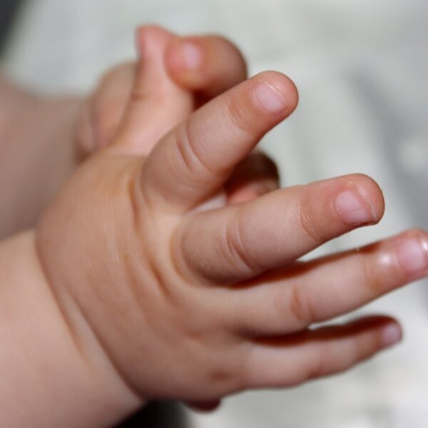 child, infant, hands